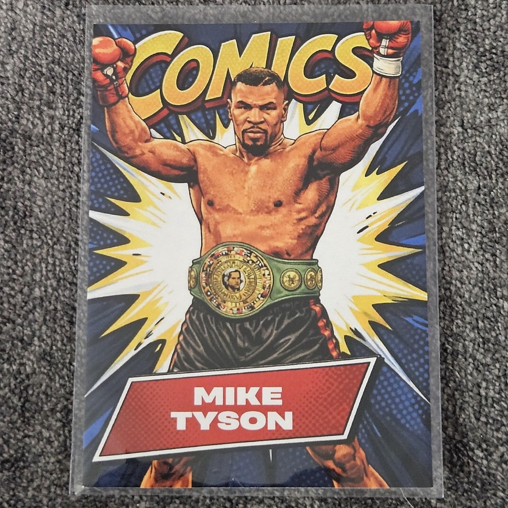 Mike Tyson Custom Fan-Art Made Boxing Card